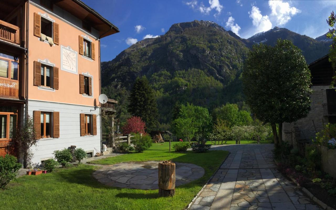 Bed and Breakfast Tre Alberi Liberi Alagna Valsesia Esterno foto